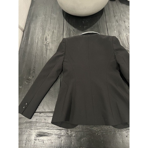 L' AGENCE Clementine Sequin Lapel Ponte Blazer - Picture 8 of 8